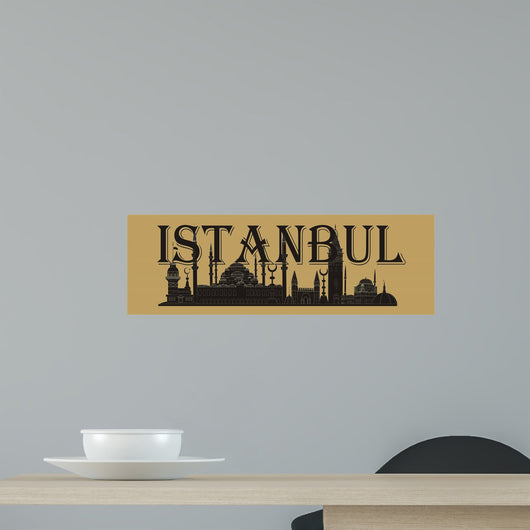 GOLD TURKEY Istanbul Wall Mural
