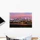 Denver Skyline Long Exposure Wall Decal