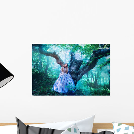 Princess Magic Forest Wall Decal