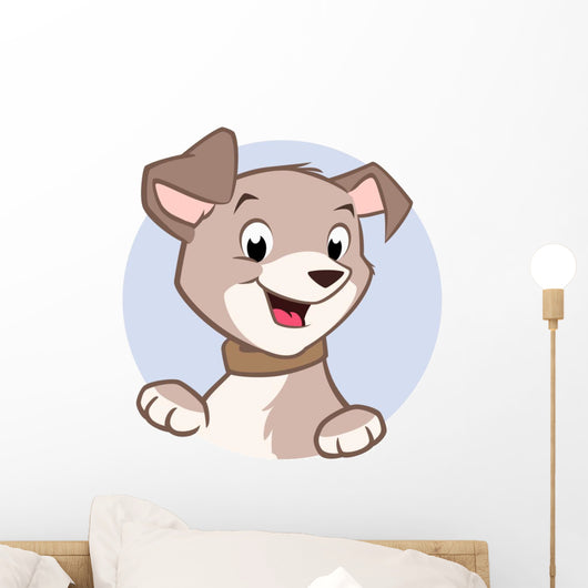 Cartoon Dog Wall Decal