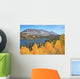 Magic beauty blue lake in Yosemite Park Wall Mural
