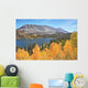 Magic beauty blue lake in Yosemite Park Wall Mural