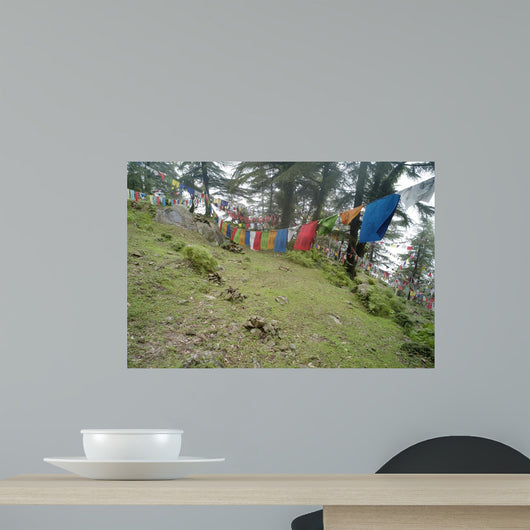 prayer flags Wall Mural