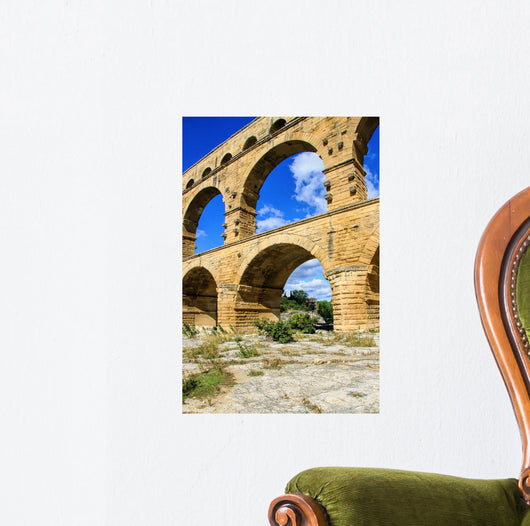 Pont du Gard, south of France Wall Mural