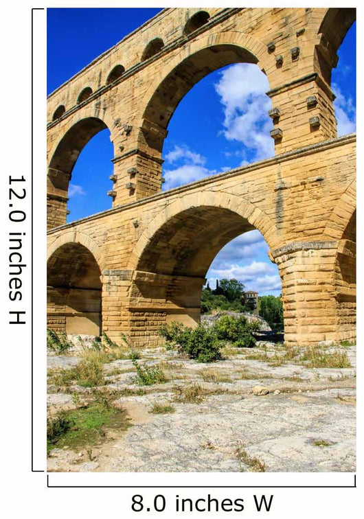 Pont du Gard, south of France Wall Mural