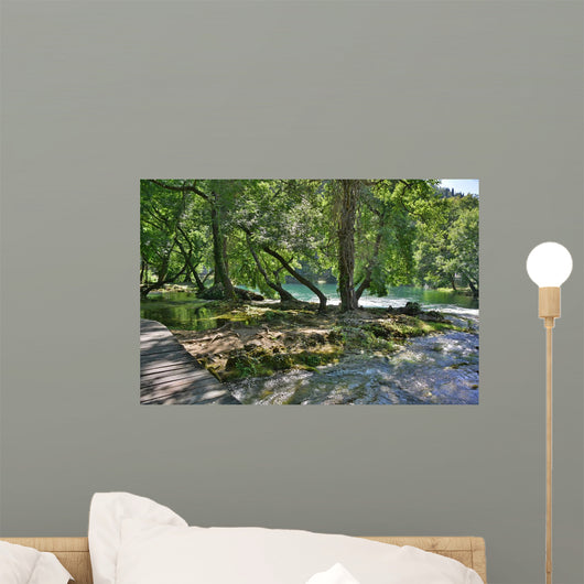 The area around Skradinski Buk waterfall in the Krka National Park, Sibenik-Knin County, Croatia.
Wall Mural
