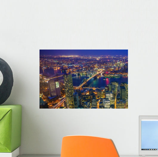 New York City Manhattan Wall Decal