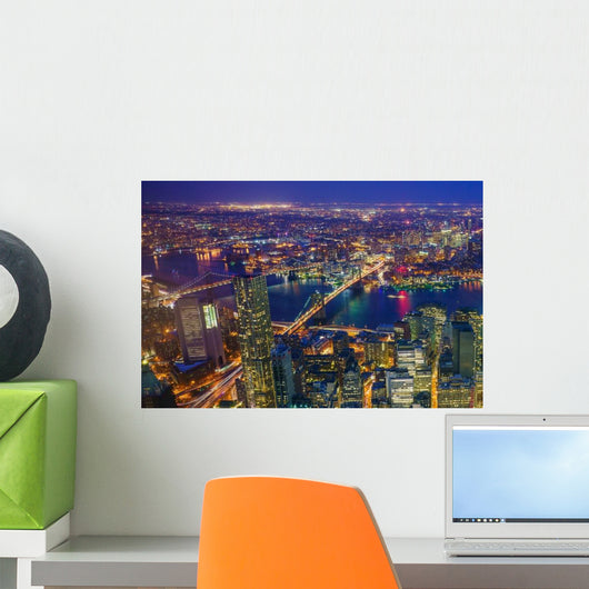 New York City Manhattan Wall Decal