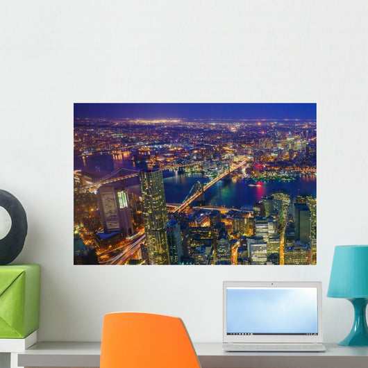 New York City Manhattan Wall Decal