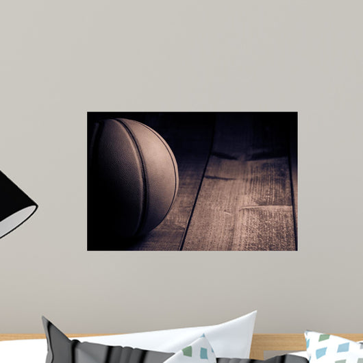 Vintage basketball  Wall Mural