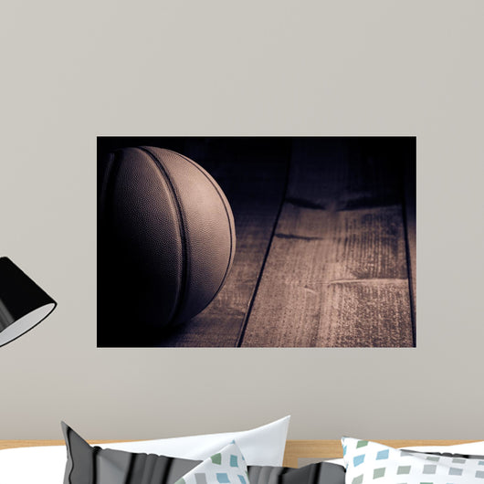 Vintage basketball  Wall Mural