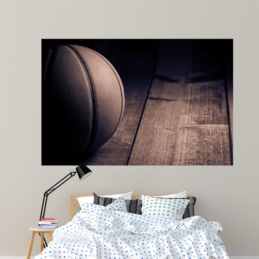 Vintage basketball  Wall Mural
