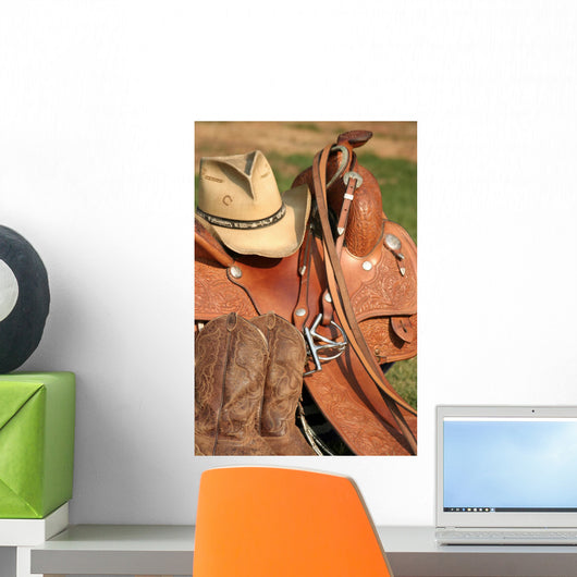 western gear Wall Mural