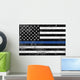 Law Enforcement Support Flag Wall Decal