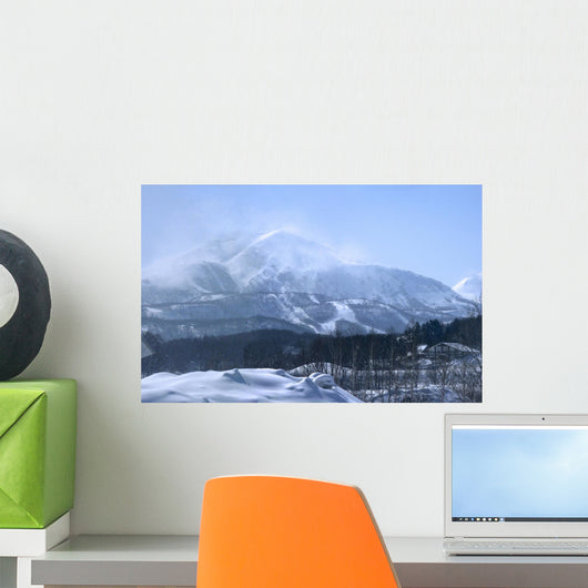 kutchan view of niseko Wall Mural