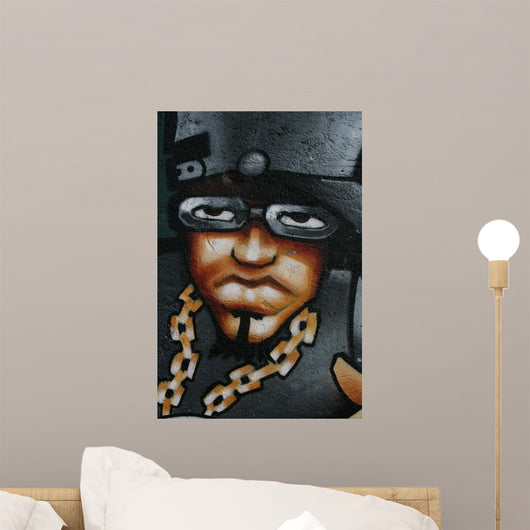 graffiti, tag, rap, art, painting, Rubain, urban, cultural Wall Mural