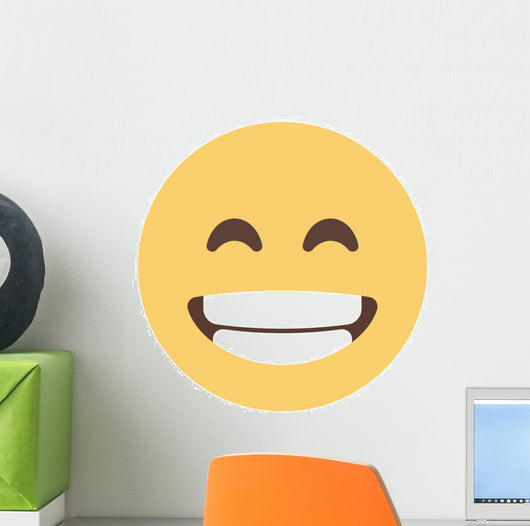 Big Grin - Emoji Wall Decal