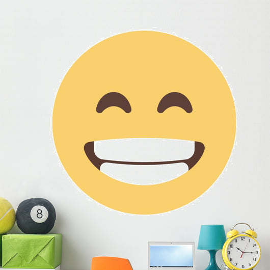 Big Grin - Emoji Wall Decal