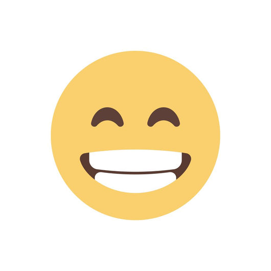 Big Grin - Emoji Wall Decal