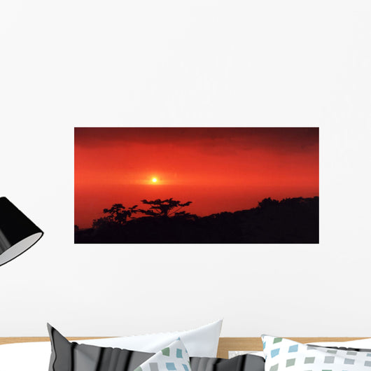 kauai sunset Wall Mural
