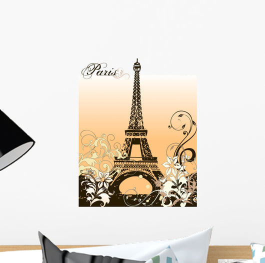 Eiffel Tower Wall Mural