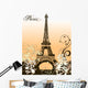 Eiffel Tower Wall Mural