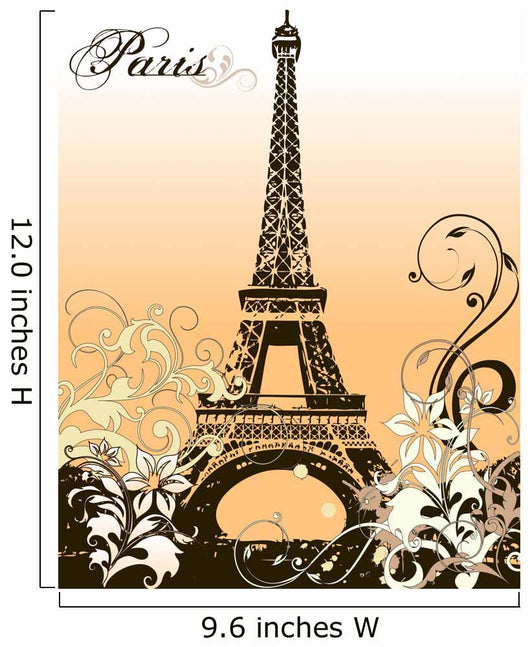 Eiffel Tower Wall Mural