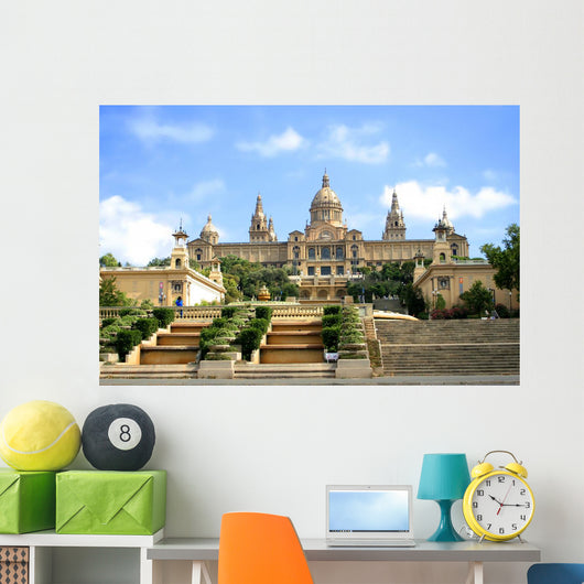 barcelona gallery Wall Mural