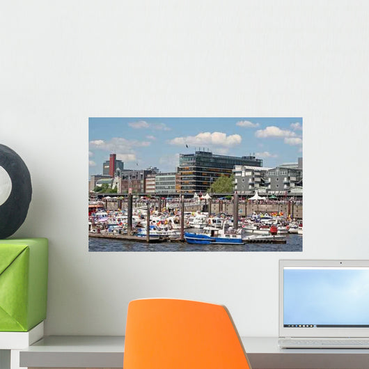 Port Birthday Hamburg Wall Decal