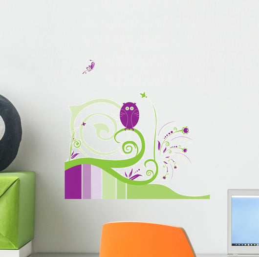 Owl Wall Mural