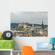 Edinburgh Castle City Skyline Wall Mural