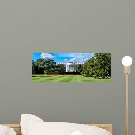 Panoramic view of the White House in Washington D.C. Wall Mural