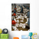 The farm for raising broilers Wall Mural