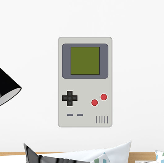 Geeky Retro Gaming Wall Decal