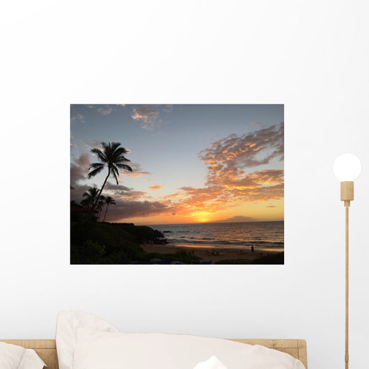 Maui Sunset Wall Mural