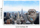 New York Central Park view point telescope from Rockefeller building Wall Mural