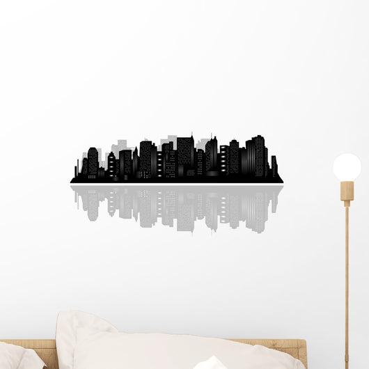 New York city skyline Wall Decal