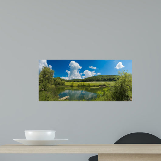 wood lake Wall Mural