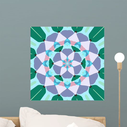 Lotus Flower Mandala Wall Mural