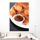 chicken wings and dips Wall Mural