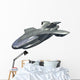 Futuristic Military Ugo Spacecraft Wall Decal