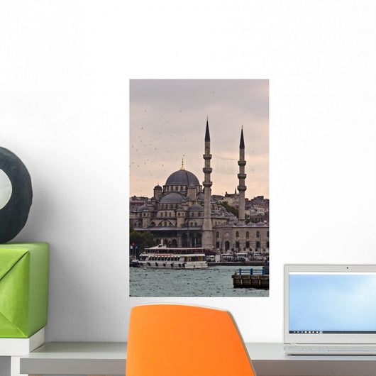The New Mosque in Istanbul Turkey Wall Mural