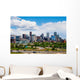 Skyscrapers Denver Cloudy Day Wall Decal