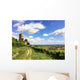 Burg im Weinanbaugebiet Wall Mural