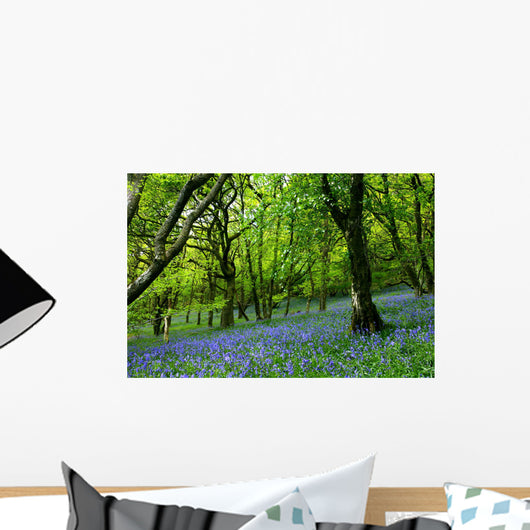 bluebell fairyland Wall Mural