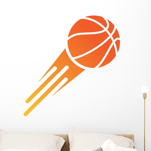 Basketball logo Wall Decal