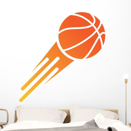Basketball logo Wall Decal