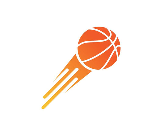 Basketball logo Wall Decal