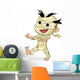 Happy Halloween Cute Mummy Wall Decal