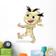 Happy Halloween Cute Mummy Wall Decal